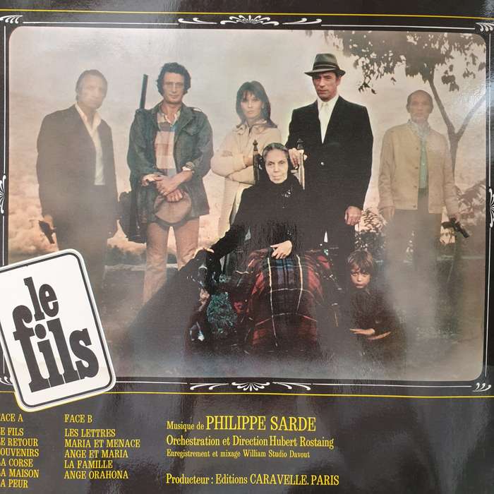 Philippe Sarde  Le Fils - Vinyl LP Record - Very-Good+ Quality (VG+) (verygoodplus) (D)