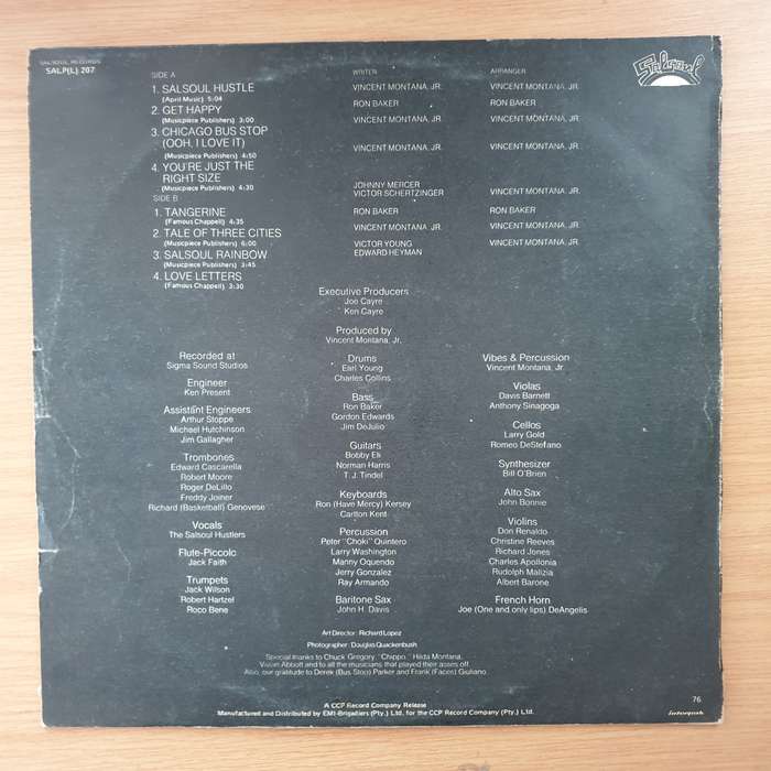 The Salsoul Orchestra  Salsoul Orchestra   Vinyl LP Record - Very-Good+ Quality (VG+) (very...