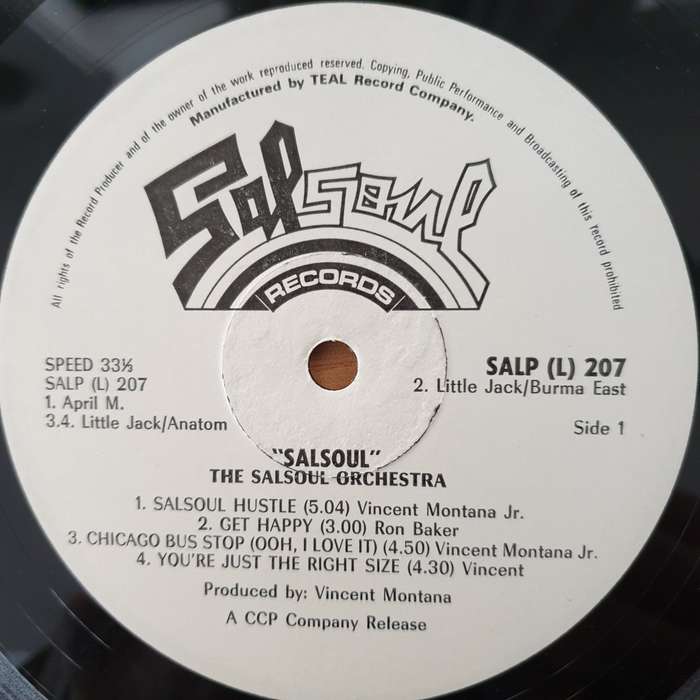 The Salsoul Orchestra  Salsoul Orchestra   Vinyl LP Record - Very-Good+ Quality (VG+) (very...