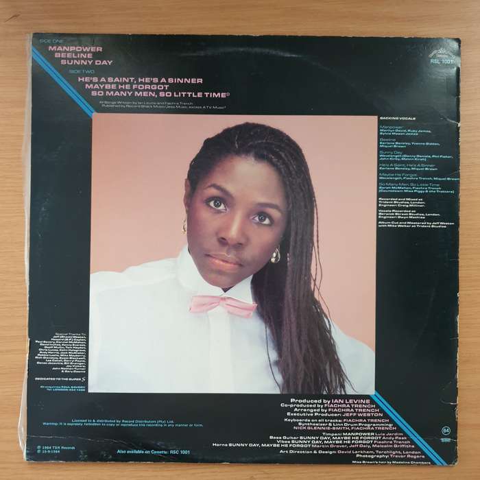 Miquel Brown  Manpower - Vinyl LP Record - Very-Good+ Quality (VG+) (verygoodplus)