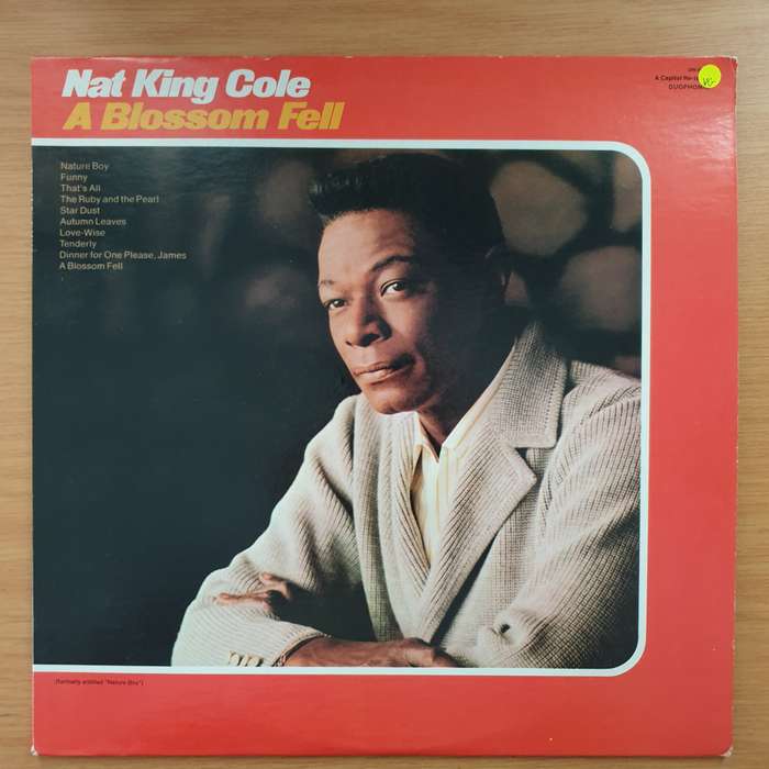 Nat King Cole  A Blossom Fell - Vinyl LP Record - Very-Good Quality (VG)  (verry)