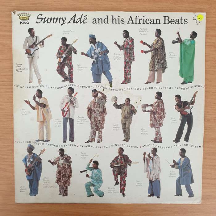 King Sunny Adé and His African Beats  Synchro System - Vinyl LP Record - Very-Good+ Quality (...