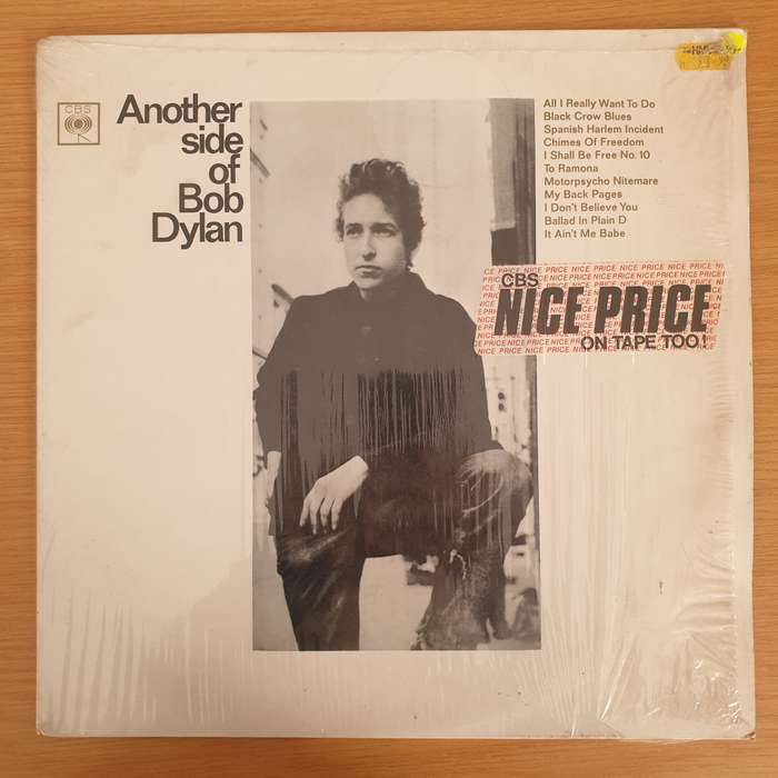 Bob Dylan  Another Side Of Bob Dylan - Vinyl LP Record - Very-Good+ Quality (VG+)