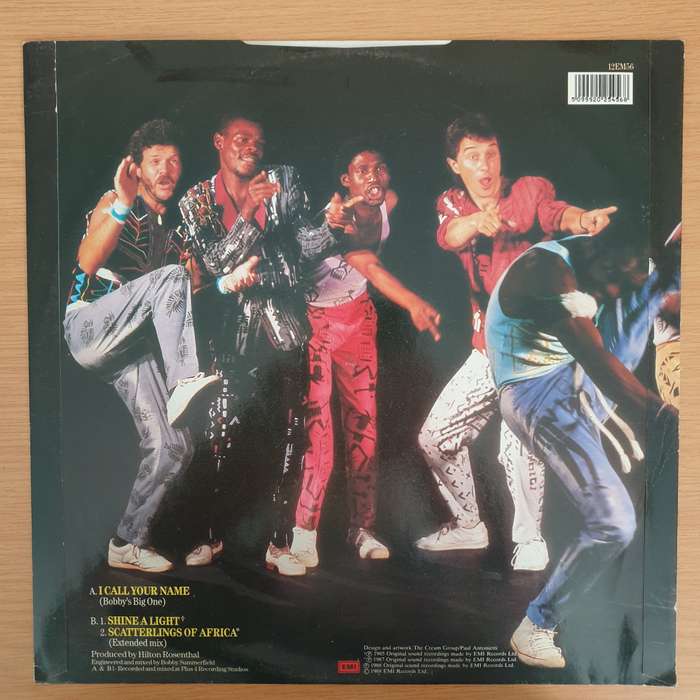 Johnny Clegg & Savuka  I Call Your Name - Vinyl LP Record - Very-Good+ Quality (VG+)