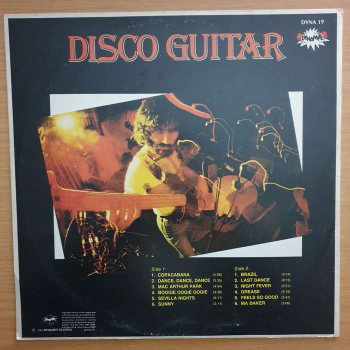 Disco Guitar  - Vinyl LP Record - Very-Good Quality (VG)  (verry)
