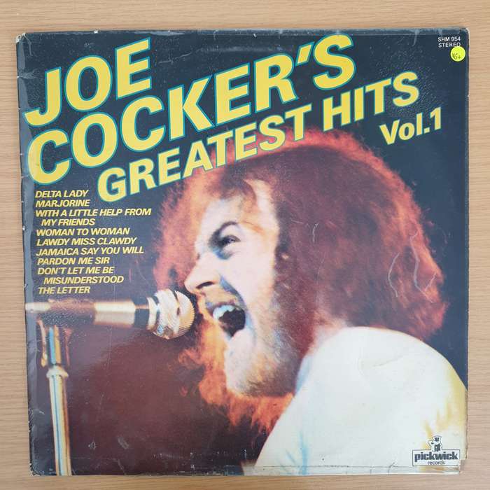 Joe Cocker  Joe Cocker's Greatest Hits Vol. 1 - Vinyl LP Record - Very-Good+ Quality (VG+) (ve...