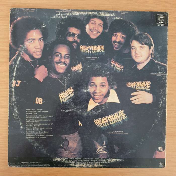 Heatwave  Current - Vinyl LP Record - Very-Good Quality (VG)  (verry)