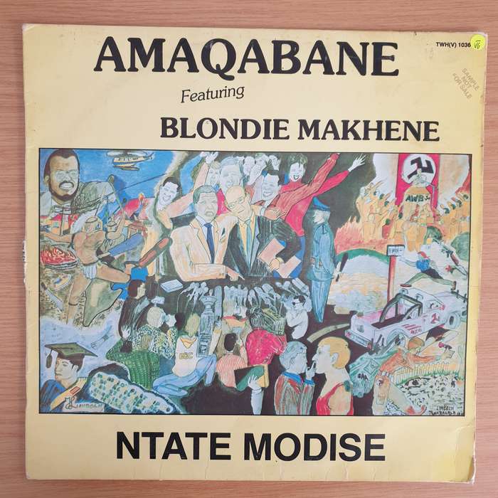 Amaqabane Featuring Blondie Makhene  Ntate Modise - Vinyl LP Record - Very-Good- Quality (VG-)...