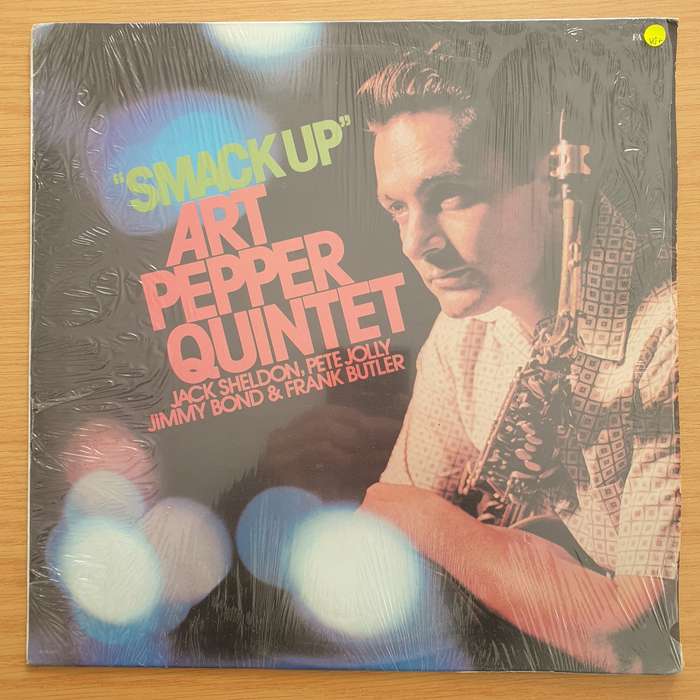 Art Pepper Quintet  Smack Up - Vinyl LP Record - Very-Good+ Quality (VG+) (verygoodplus)