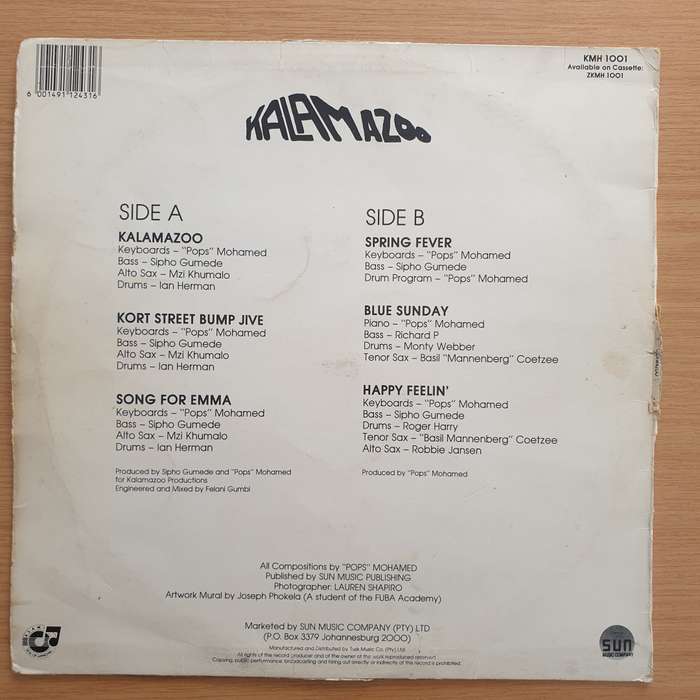 Kalamazoo  Kalamazoo (Pops Mohamed) - Vinyl LP Record - Very-Good- Quality (VG-) (minus)