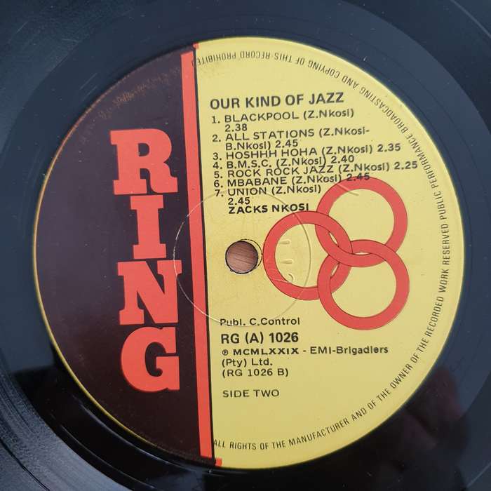 Zacks Nkosi  Our Kind Of Jazz - Vinyl LP Record - Very-Good- Quality (VG-) (minus)