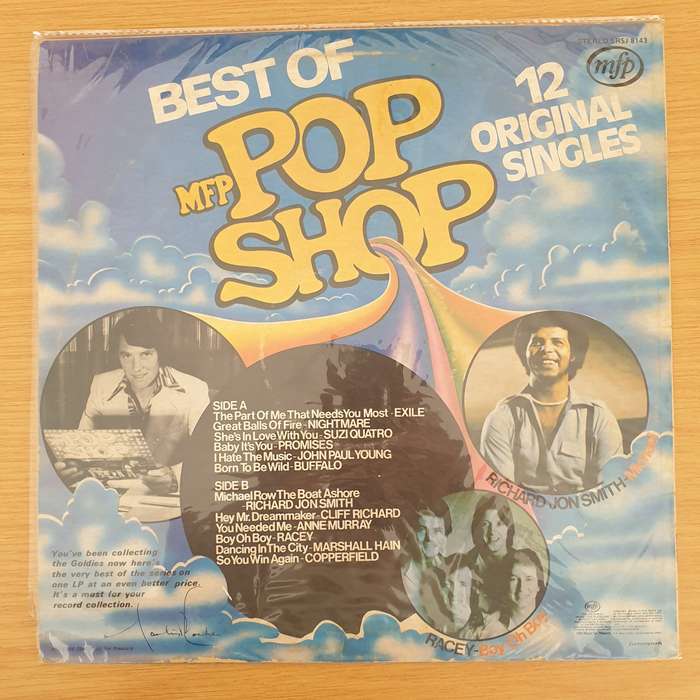 Pop Shop - Best Of  - Vinyl LP Record - Very-Good+ Quality (VG+) (verygoodplus)