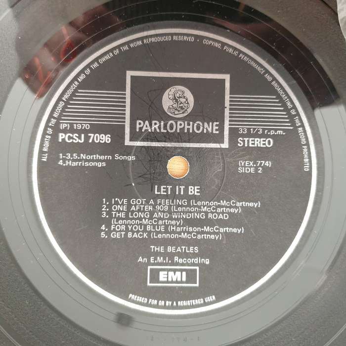 The Beatles  Let It Be (SA) - Vinyl LP Record - Very-Good Quality (VG)  (verry)
