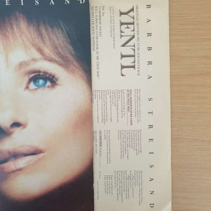 Barbra Streisand  Yentl - Original Motion Picture Soundtrack (with lyrics inner) - Vinyl LP Re...