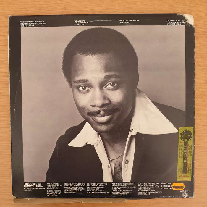 George Benson  Weekend In L.A.  Double Vinyl LP Record - Very-Good Quality (VG)  (verry)