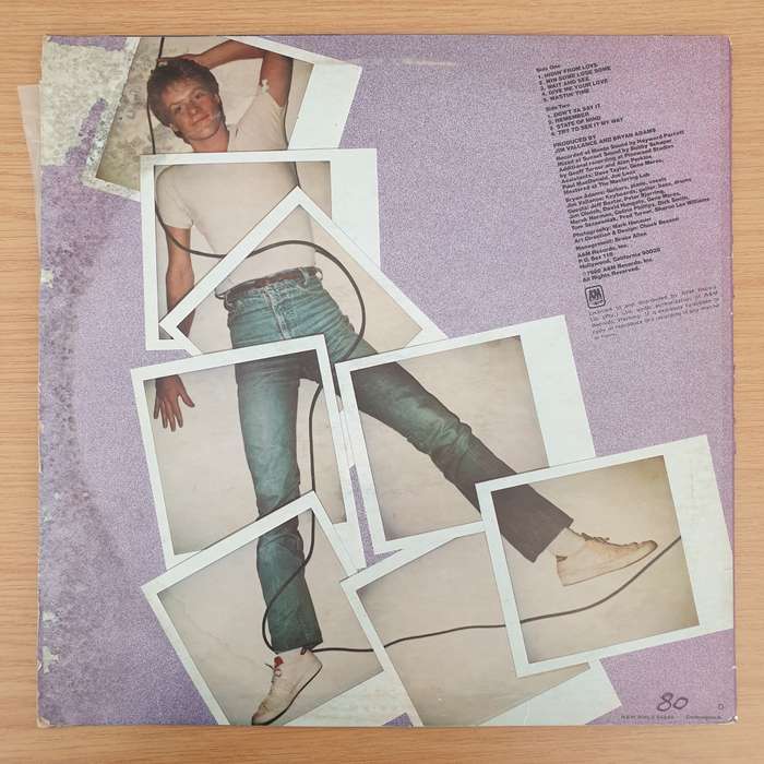 Bryan Adams  Bryan Adams - Vinyl LP Record - Very-Good+ Quality (VG+) (verygoodplus)