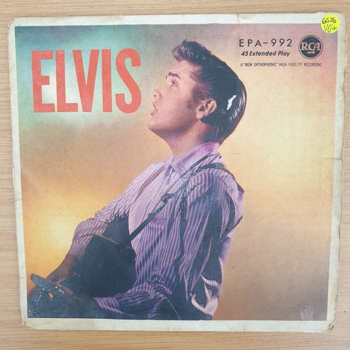 Elvis Presley  Elvis, Volume 1 - Vinyl 7" Record - Very-Good+ Quality (VG+) (verygoodplus7)