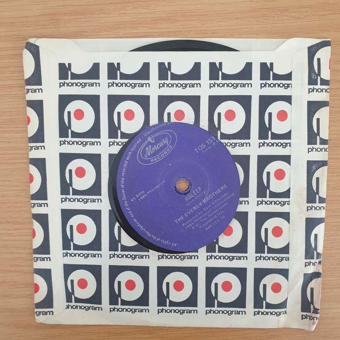 The Everly Brothers  On The Wings Of A Nightingale - Vinyl 7" Record - Very-Good+ Quality (VG+...