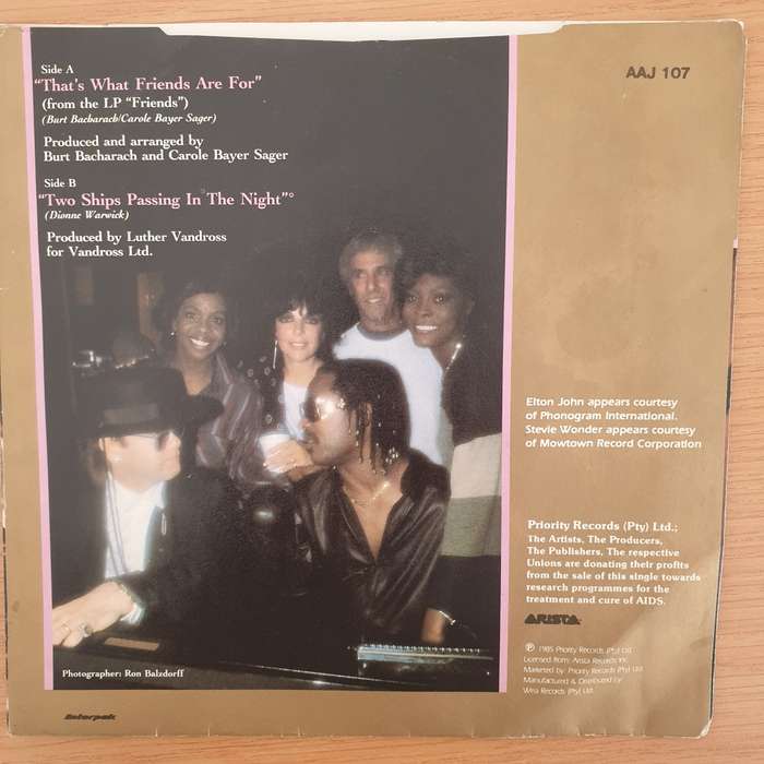 Dionne & Friends featuring Elton John, Gladys Knight and Stevie Wonder  That's What Friends Ar...