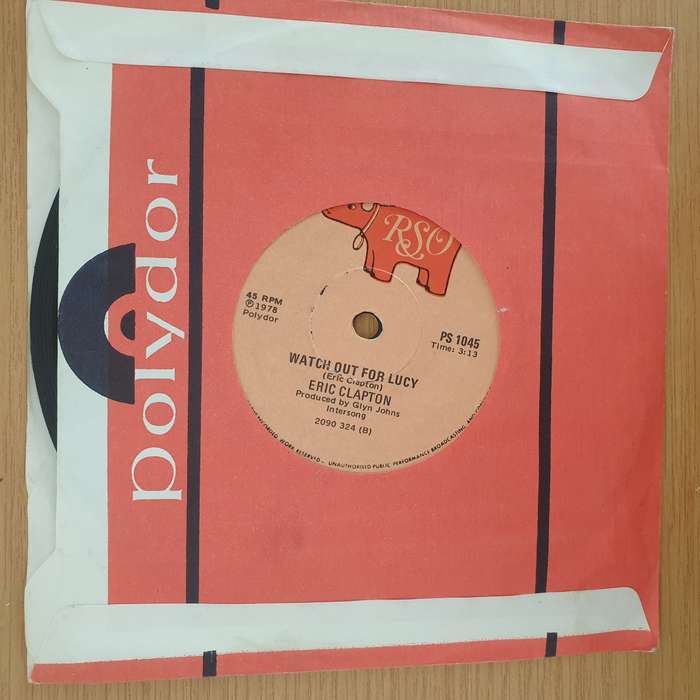 Eric Clapton  Promises - Vinyl 7" Record - Very-Good+ Quality (VG+) (verygoodplus7)
