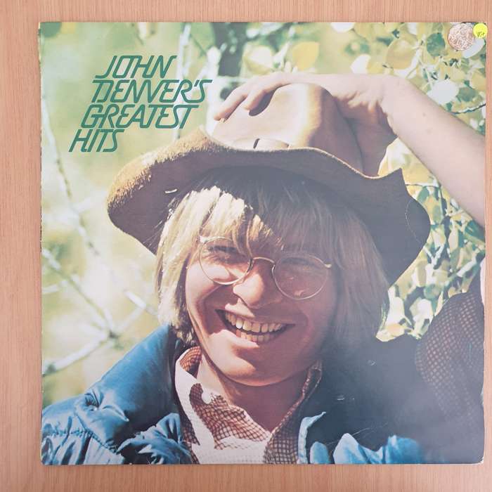 John Denver  John Denver's Greatest Hits  Vinyl LP Record - Very-Good+ Quality (VG+) (ve...