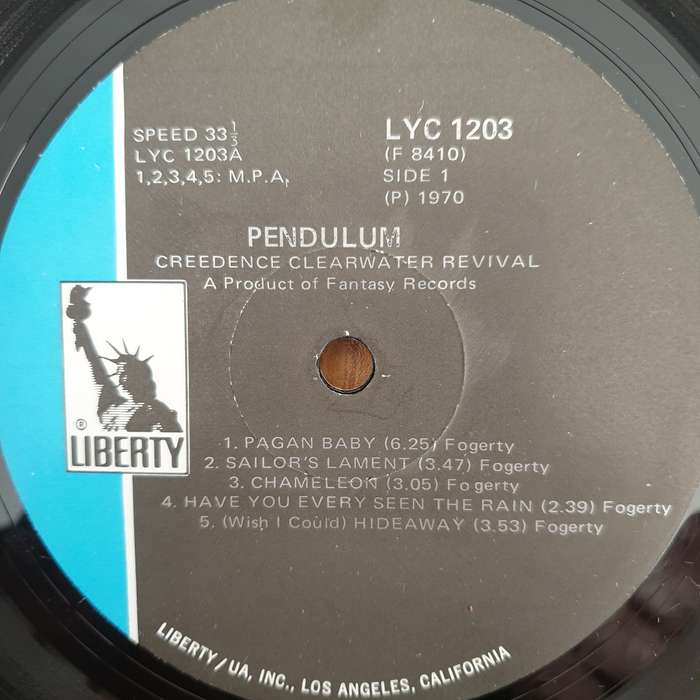 Creedence Clearwater Revival  Pendulum  Vinyl LP Record - Very-Good+ Quality (VG+) (verygoo...