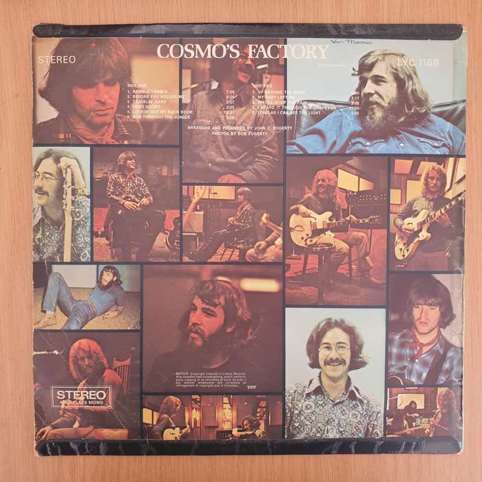 Creedence Clearwater Revival  Cosmo's Factory - Vinyl LP Record  (G+)