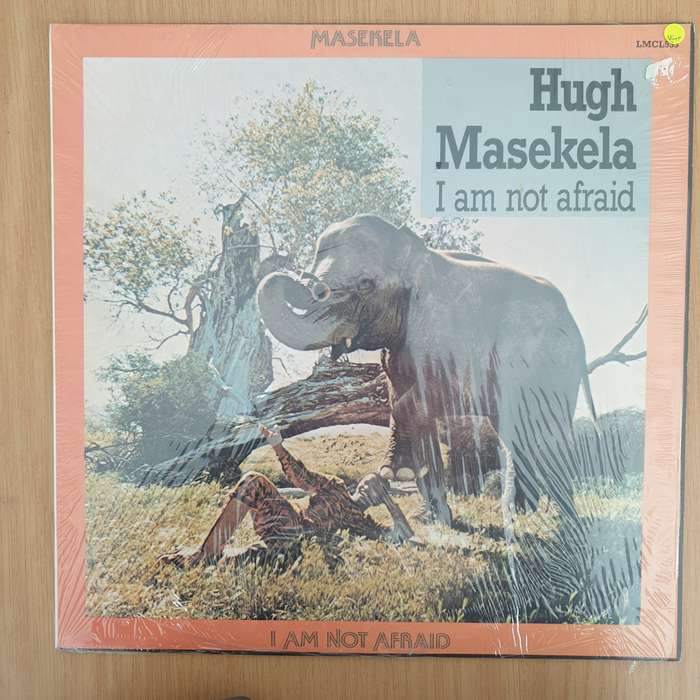 Hugh Masekela  I Am Not Afraid  Vinyl LP Record - Very-Good+ Quality (VG+) (verygoodplus)