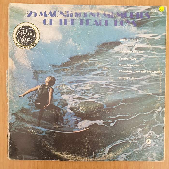 Beach Boys - 25 Magnificent Memories of the Beach Boys - Double Vinyl LP Record - Very-Good Quali...
