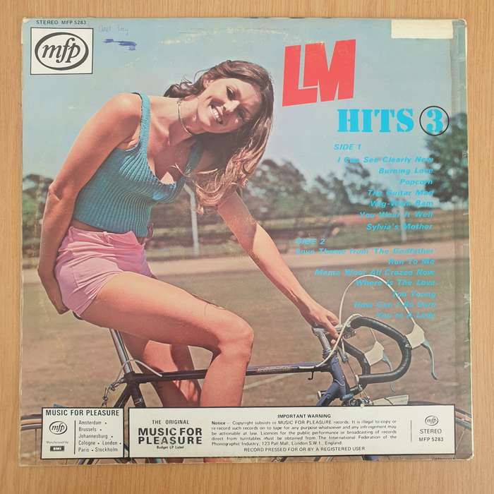 LM Hits 3 - Vinyl LP Record - Very-Good+ Quality (VG+) (verygoodplus)