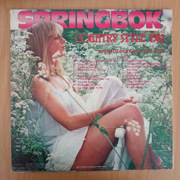Springbok Country Style 1982 - Vinyl LP Record - Very-Good+ Quality (VG+) (verygoodplus)