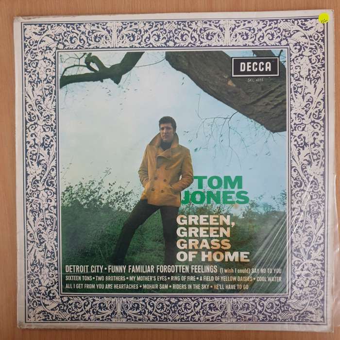 Tom Jones  Green, Green Grass Of Home   Vinyl LP Record - (VG+) (verygoodplus)