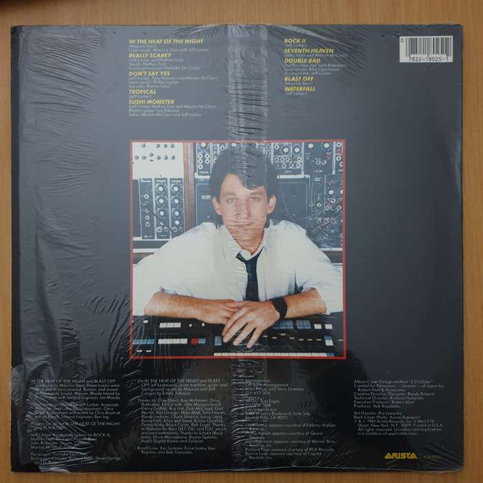 Jeff Lorber  In The Heat Of The Night - Vinyl LP Record - Very-Good+ Quality (VG+) (verygoodplus)
