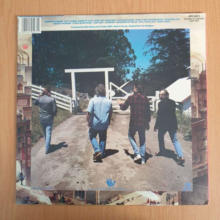 Crosby, Stills, Nash and Young - American Dream - Vinyl LP Record - Very-Good+ Quality (VG+)