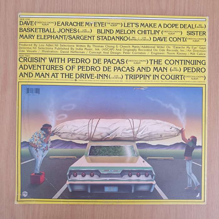Cheech & Chong  Cheech & Chong's Greatest Hit - Vinyl LP Record - Very-Good+ Quality (VG+) (ve...