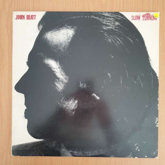 John Hiatt  Slow Turning - Vinyl LP Record - Very-Good+ Quality (VG+) (verygoodplus)