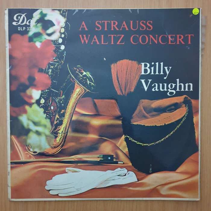 Billy Vaughn  A Strauss Waltz Concert - Vinyl LP Record - Very-Good+ Quality (VG+) (verygoodplus)