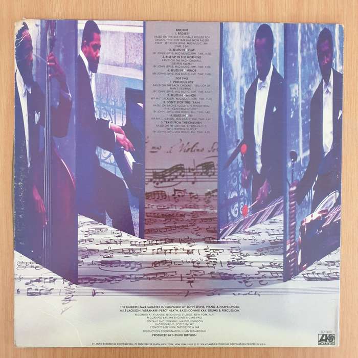 The Modern Jazz Quartet  Blues On Bach - Vinyl LP Record - Very-Good+ Quality (VG+) (verygoodp...