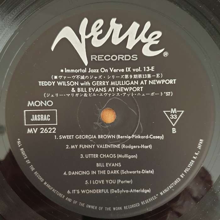 The Teddy Wilson Trio & Gerry Mulligan Quartet With Bob Brookmeyer & Bill Evans  At Newport (J...