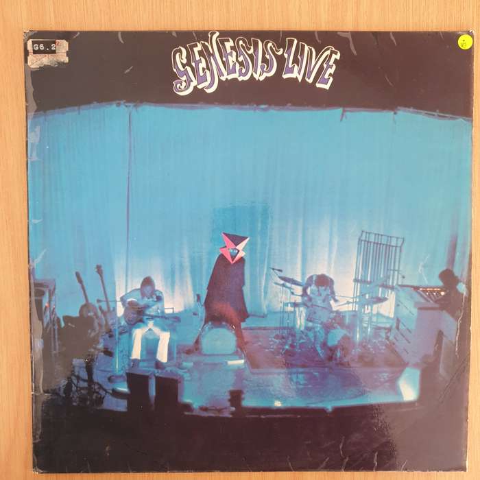 Genesis - Live - Vinyl LP Record - Very-Good Quality (VG)  (verry)