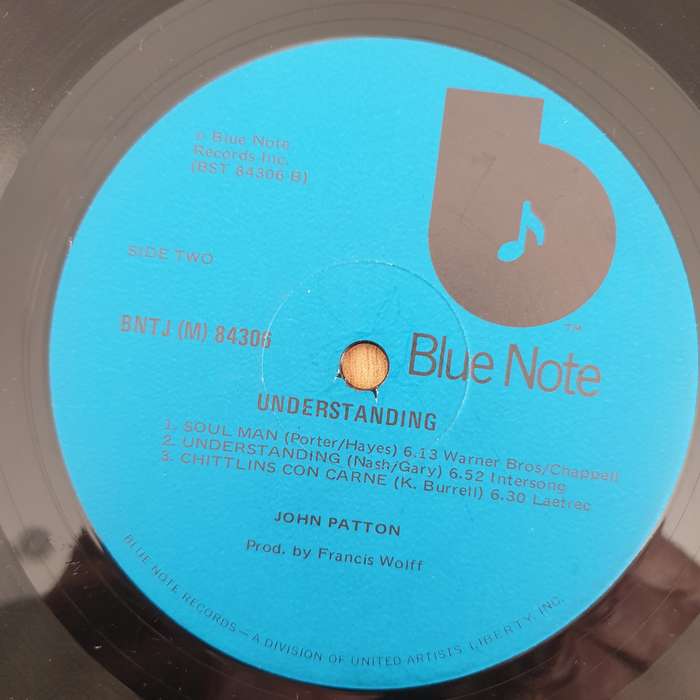 John Patton  Understanding - Vinyl LP Record - Good+ Quality (G+) (gplus)