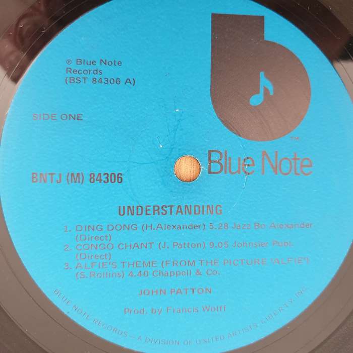 John Patton  Understanding - Vinyl LP Record - Good+ Quality (G+) (gplus)