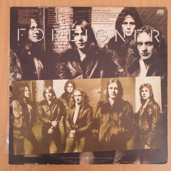 Foreigner - Foreigner (Rhodesia) - Vinyl LP Record - Very-Good+ Quality (VG+) (verygoodplus)