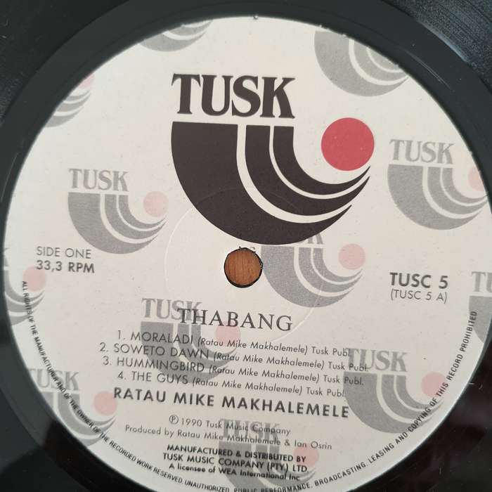 Mike Makhalemele  Thabang - Vinyl LP Record - Very-Good+ Quality (VG+) (verygoodplus)