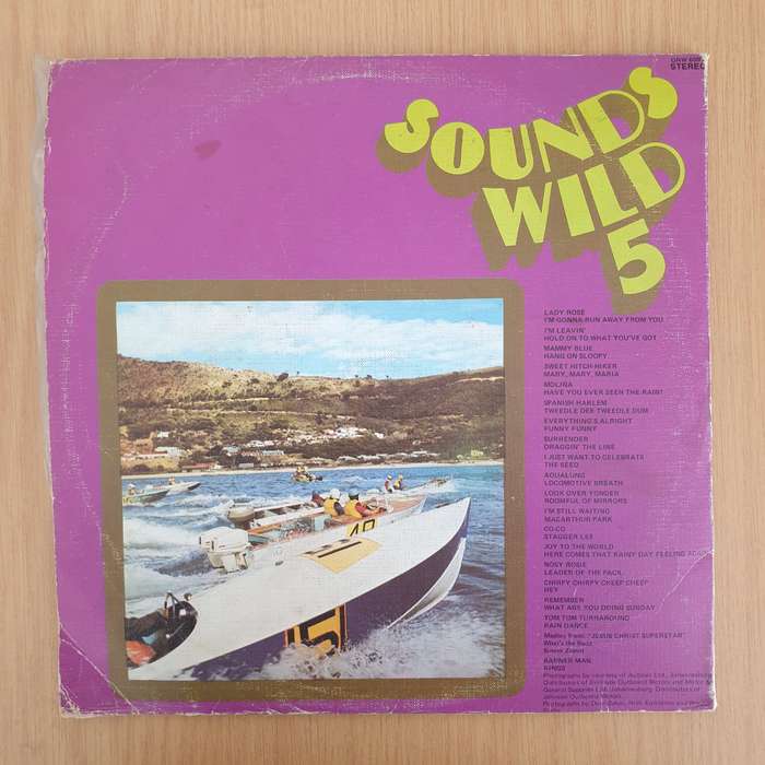 Sounds Wild 5  Vinyl LP Record - Very-Good- Quality (VG-) (minus)