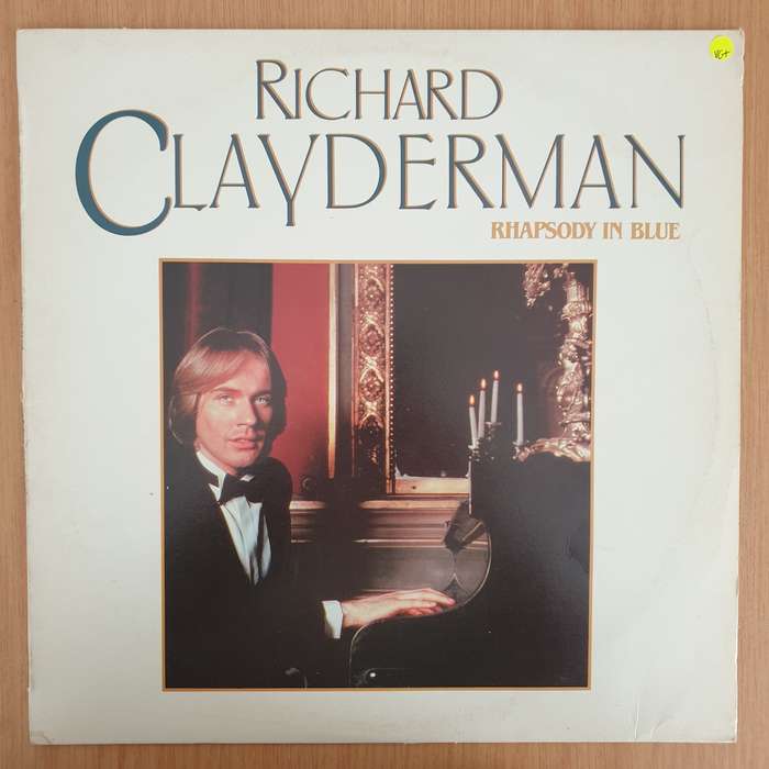 Richard Clayderman - Rhapsody In Blue  Vinyl LP Record - Very-Good+ Quality (VG+) (verygoodplus)