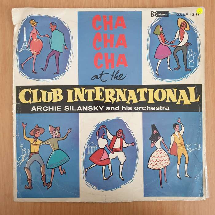 Archie Silansky And His Orchestra  Cha Cha Cha At The Club International - Vinyl LP Record - V...