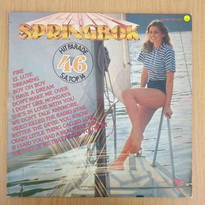 Springbok Hit Parade - Vol 46  Vinyl LP Record - Very-Good+ Quality (VG+) (verygoodplus)