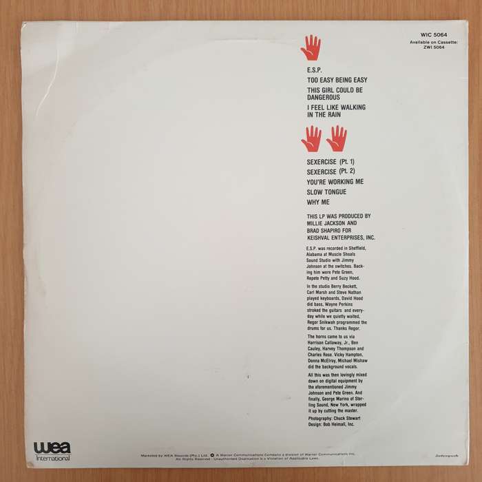 Millie Jackson  E.S.P. (Extra Sexual Persuasion) - Vinyl LP Record - Very-Good+ Quality (VG+) ...
