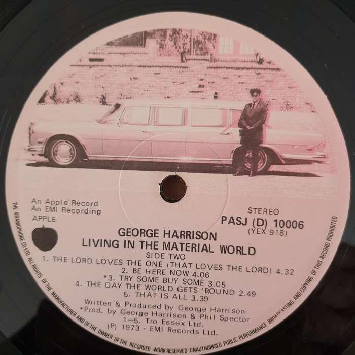 George Harrison  Living In The Material World - Vinyl LP Record - Opened  - Very-Good  Qual...